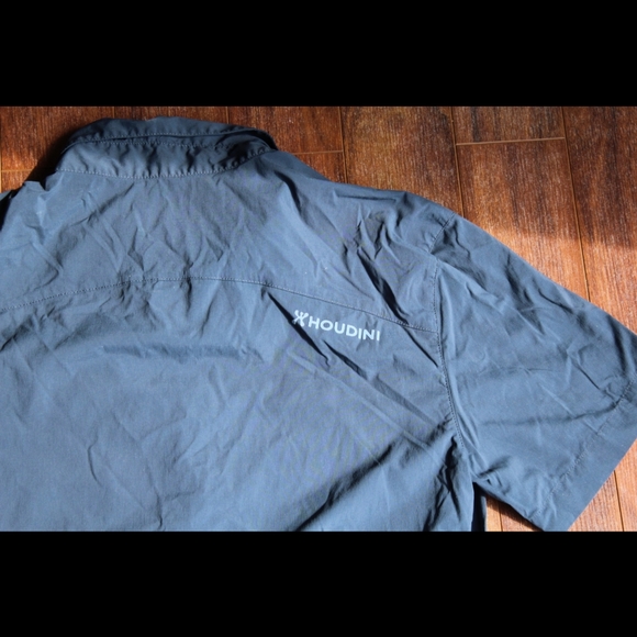 Houdini mountain biking button down top - Picture 4 of 4